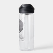 Bouteille D'eau Alien gris, la vérité est là (Arrière)