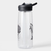 Bouteille D'eau Alien gris, la vérité est là (Gauche)