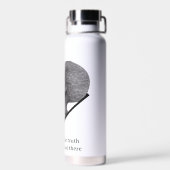 Bouteille D'eau Alien gris, la vérité est là (Arrière)