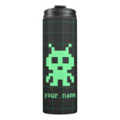 Bouteille d'eau Alien rétro personnaliséeBouteille (Devant)