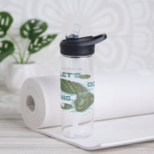 Bouteille D'eau Alligator - Le Lotus Blanc