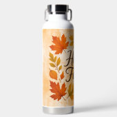 Bouteille D'eau Allo Feuilles et glaces automnales (Avant)