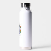 Bouteille D'eau Ally Cat - Rainbow Cat LGBTQ Pride (2) (Gauche)