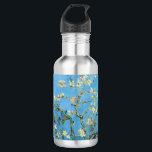 Bouteille D'eau Almond Blossom Vincent Van Gogh<br><div class="desc">Fleur d'amandes de Vincent van Gogh avec des couleurs vertes et bleues époustouflantes.</div>