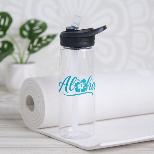 Bouteille d'eau Aloha (Yoga (pivotée))