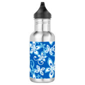 Bouteille d'eau ALOHA HAWAII (BLUES) (Droite)