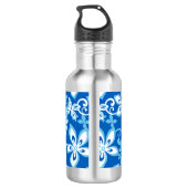 Bouteille d'eau ALOHA HAWAII (BLUES) (Dos)