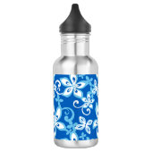 Bouteille d'eau ALOHA HAWAII (BLUES) (Gauche)