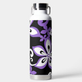 BOUTEILLE D'EAU ALOHA HAWAII (NOIR/LAVENDER) (Avant)