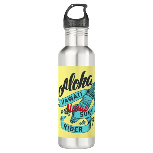 Bouteille D'eau Aloha Hawaii Surf Rider Thunder_Cove (Devant)