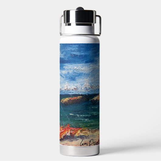 Bouteille D'eau Aloha Matin (Arrière)