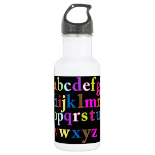Bouteille D'eau Alphabet