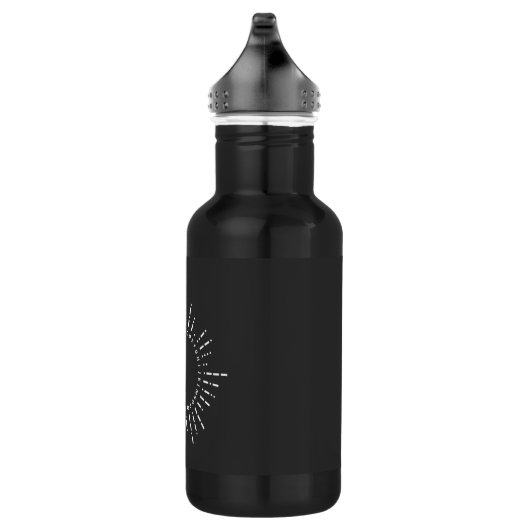 Bouteille D'eau Alphabet Code Morse (Droite)