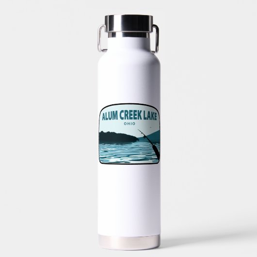 Bouteille D'eau Alum Creek Lake Ohio Fishing Rod (Avant)