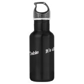 Bouteille D'eau Aluminium pour ceux qui aiment la basse (Dos)