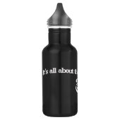 Bouteille D'eau Aluminium pour ceux qui aiment la basse (Gauche)