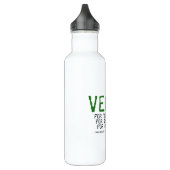 Bouteille D'eau Alun végétalien 24oz de Bottleworks de liberté (Gauche)