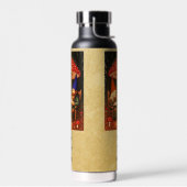 Bouteille D'eau Amanita Mushroom and Gnomes (Gauche)