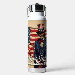 Bouteille D'eau Âme fière du 4 juillet