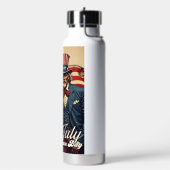 Bouteille D'eau Âme fière du 4 juillet (Gym)