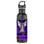 Bouteille D'eau Âme violette (Devant)