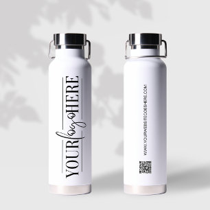 Bouteille D'eau Améliorez votre entreprise grâce à un logo personn
