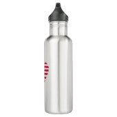 Bouteille D'eau American Flag Water Bottle, Acier inoxydable, 24 o (Droite)