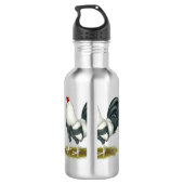 Bouteille D'eau American Game Silver Blue Gamecock (Dos)