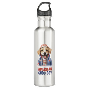 Bouteille D'eau American GoodBoy Dog US Jacket en juillet