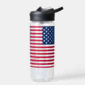 Bouteille D'eau American USA Flag Pride Design-76353 (Gauche)