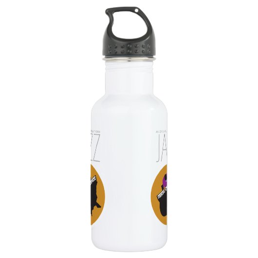 Bouteille d'eau AmeriJazz (Dos)