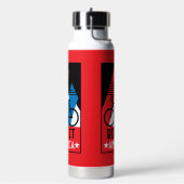 Bouteille D'eau Amérique cycliste (Gym)