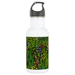 Bouteille D'eau Amimies et plantes des bois