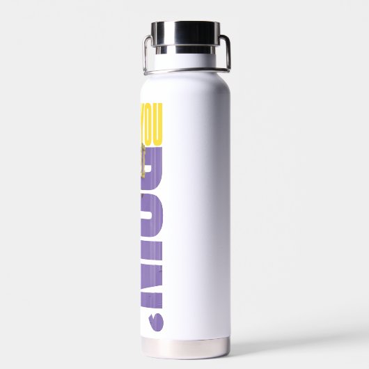 Bouteille D'eau AMIS™ | Comment tu fais ? (Arrière)