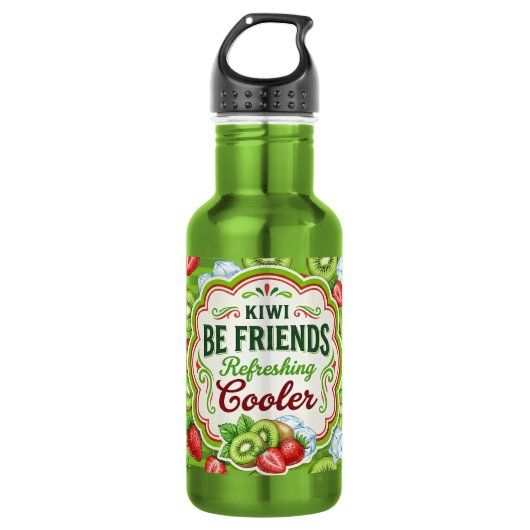 Bouteille D'eau Amis de Kiwi (Devant)