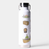 Bouteille D'eau AMIS™ | Icônes de dessin (Avant)