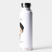 Bouteille D'eau AMIS™ | Joey Chibi | Ajouter Votre Nom (Gauche)