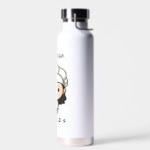 Bouteille D'eau AMIS™ | Monica Chibi | Ajouter Votre Nom (Gauche)