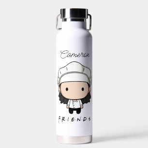 Bouteille D'eau AMIS™ Monica Chibi Ajouter Votre Nom