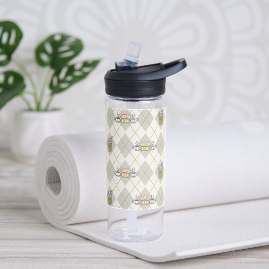 Bouteille D'eau AMIS™ | Motif de Jacquard Perk Central (Yoga)