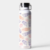 Bouteille D'eau AMIS™ | Pastel Central Perk Motif (Arrière)