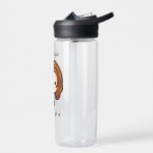 Bouteille D'eau AMIS™ | Rachel Chibi | Ajouter Votre Nom (Gauche)