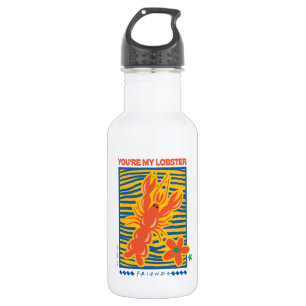 Bouteille D'eau AMIS™   Vous êtes mon homard vibrant graphique