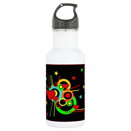 Bouteille D'eau Amour (Devant)