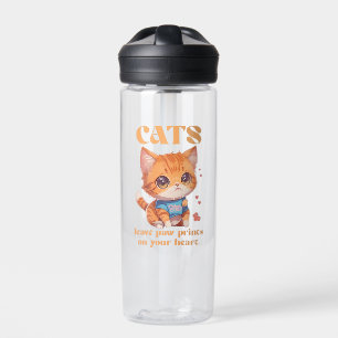 Bouteille D'eau amour de mignon chaton