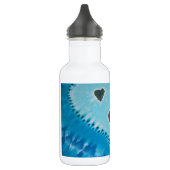 Bouteille D'eau Amour Happy Hearts Face Tie Dye (Gauche)