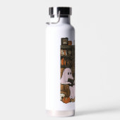 Bouteille D'eau Amoureux des chats du livre de lecture Ghost Hallo (Plage)