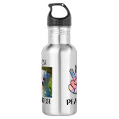 Bouteille D'eau Amoureux des chiens maltais (Dos)