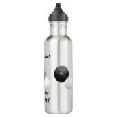 Bouteille D'eau Amusant Pelouse Bowls Bowed Bowtity Design, (Droite)