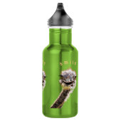 Bouteille d'eau amusante avec autruche joyeuse - S (Droite)